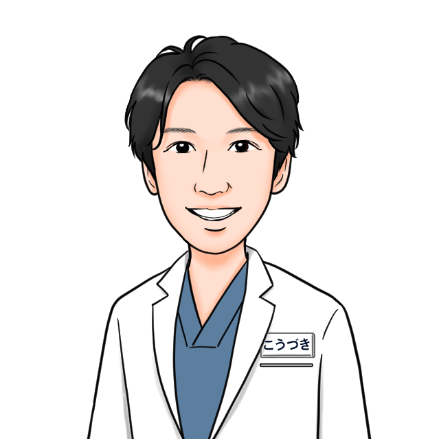 こうづき医師のイラスト